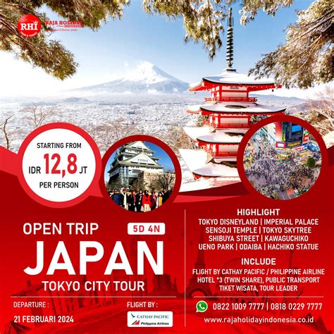 Paket Wisata Jepang 2017 Terbaik dan Terupdate untuk Liburanmu!